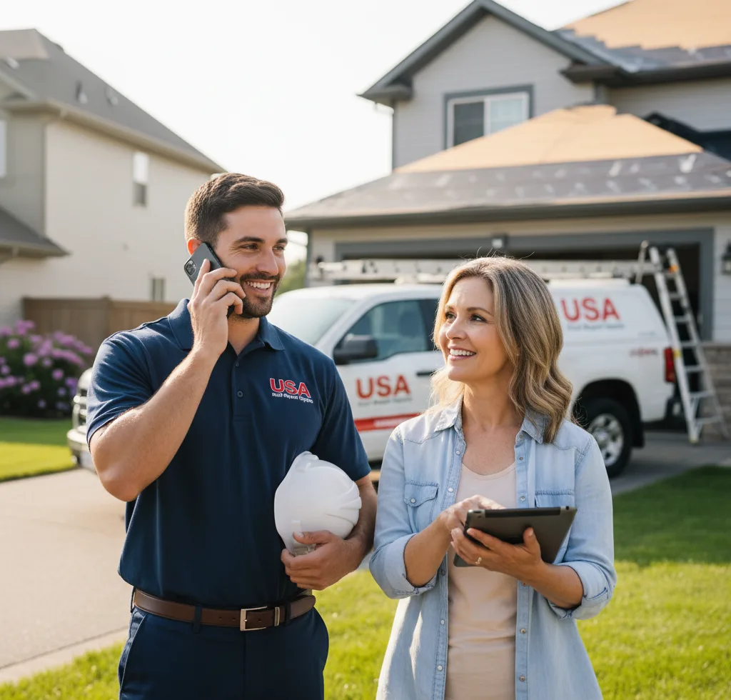 USA Roof Repair Experts customer support in Glassport